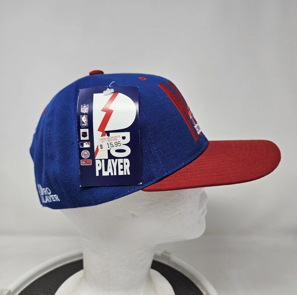 Buffalo Bills Pro Player NFL Blue & Red Snapback Hat — NWT