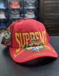 Supreme Vincitore Assoluto Crest Mesh Trucker Hat — NWOT