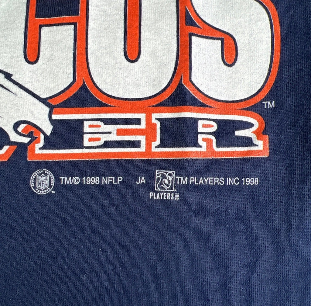 1998 Terrell Davis Denver Broncos MVP Graphic Tee — NWOT