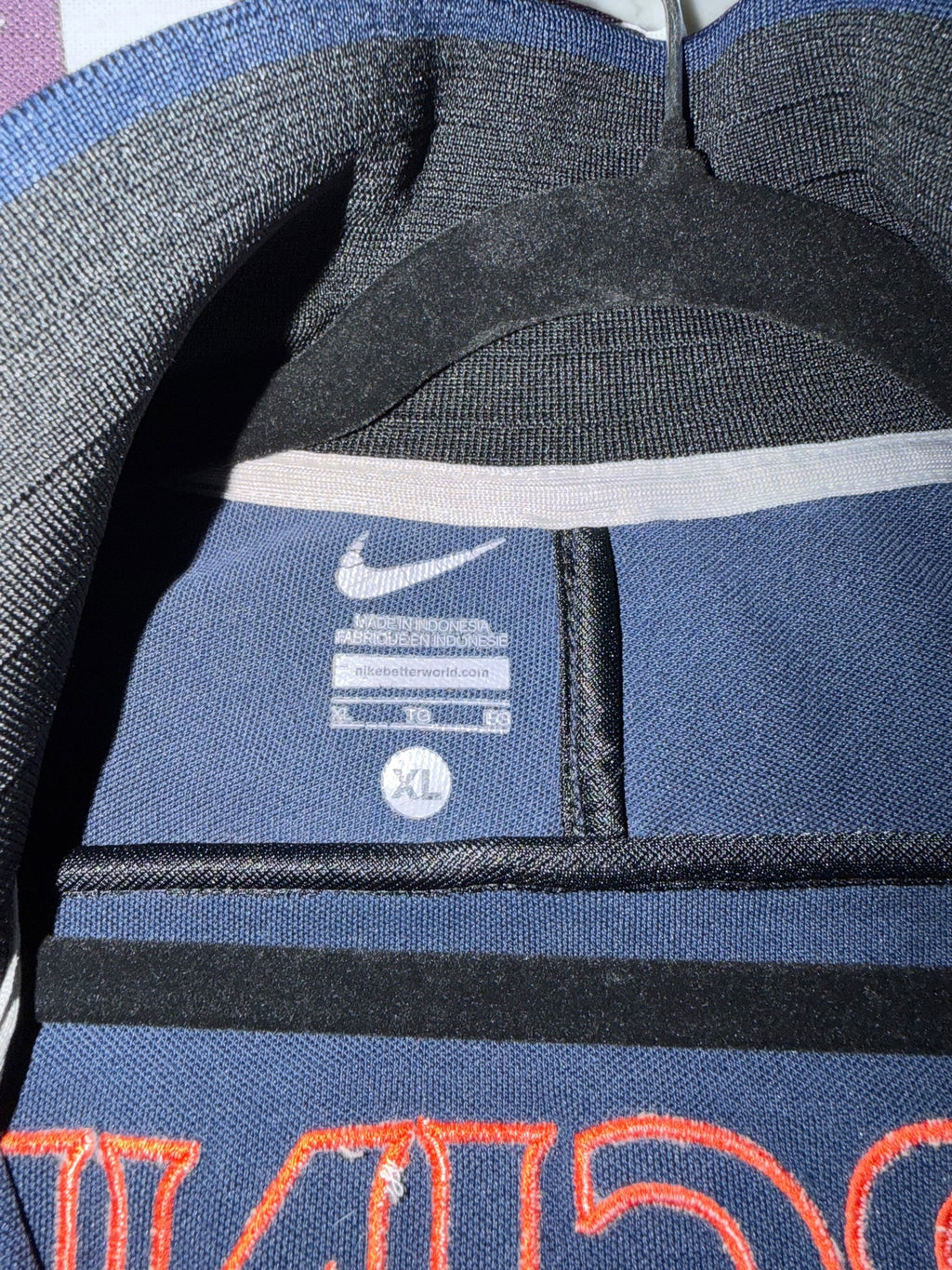 Nike Virginia Cavaliers Full-Zip Track Jacket — Unisex XL