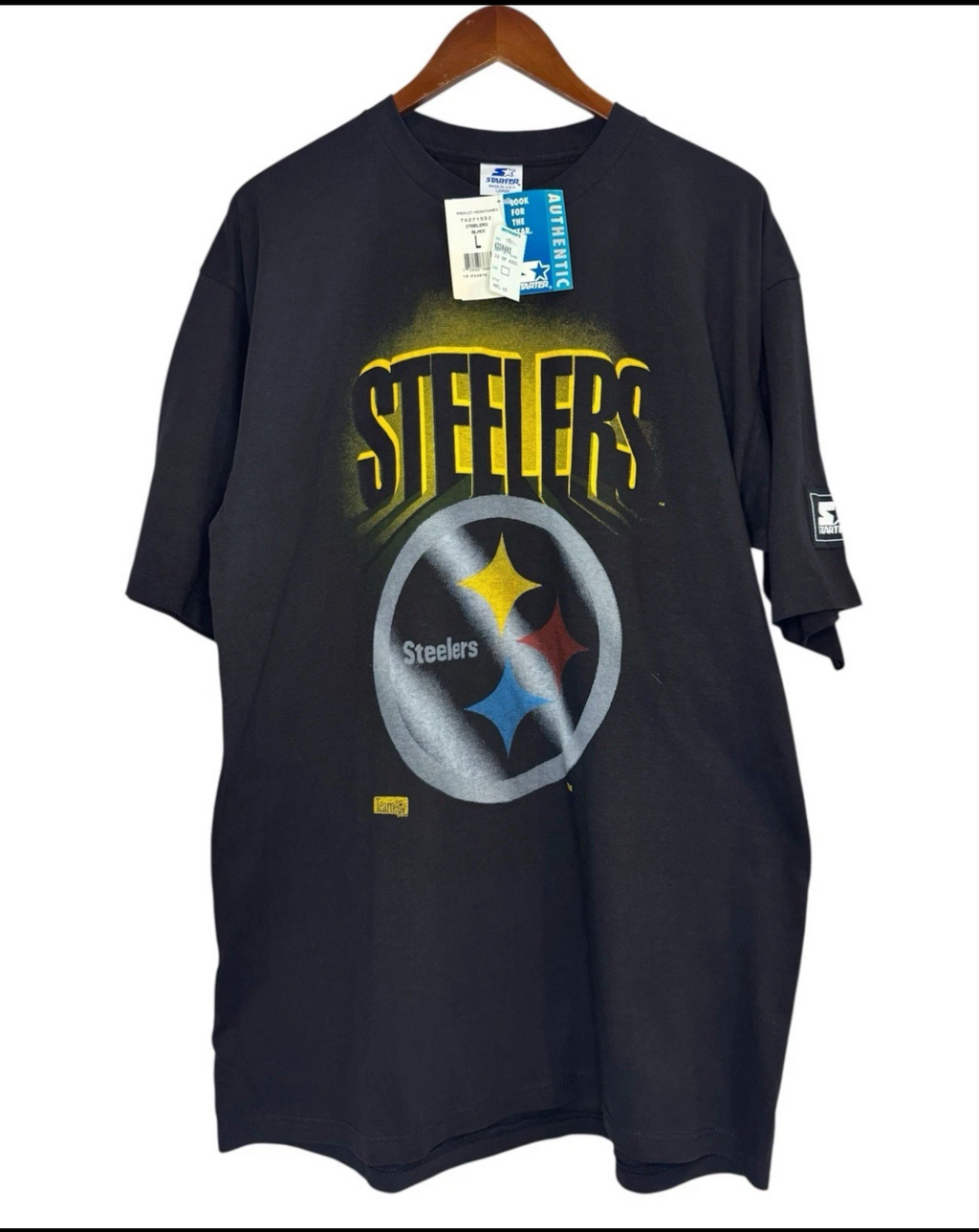 Pittsburgh Steelers Starter Oversized Graphic Tee — NWT