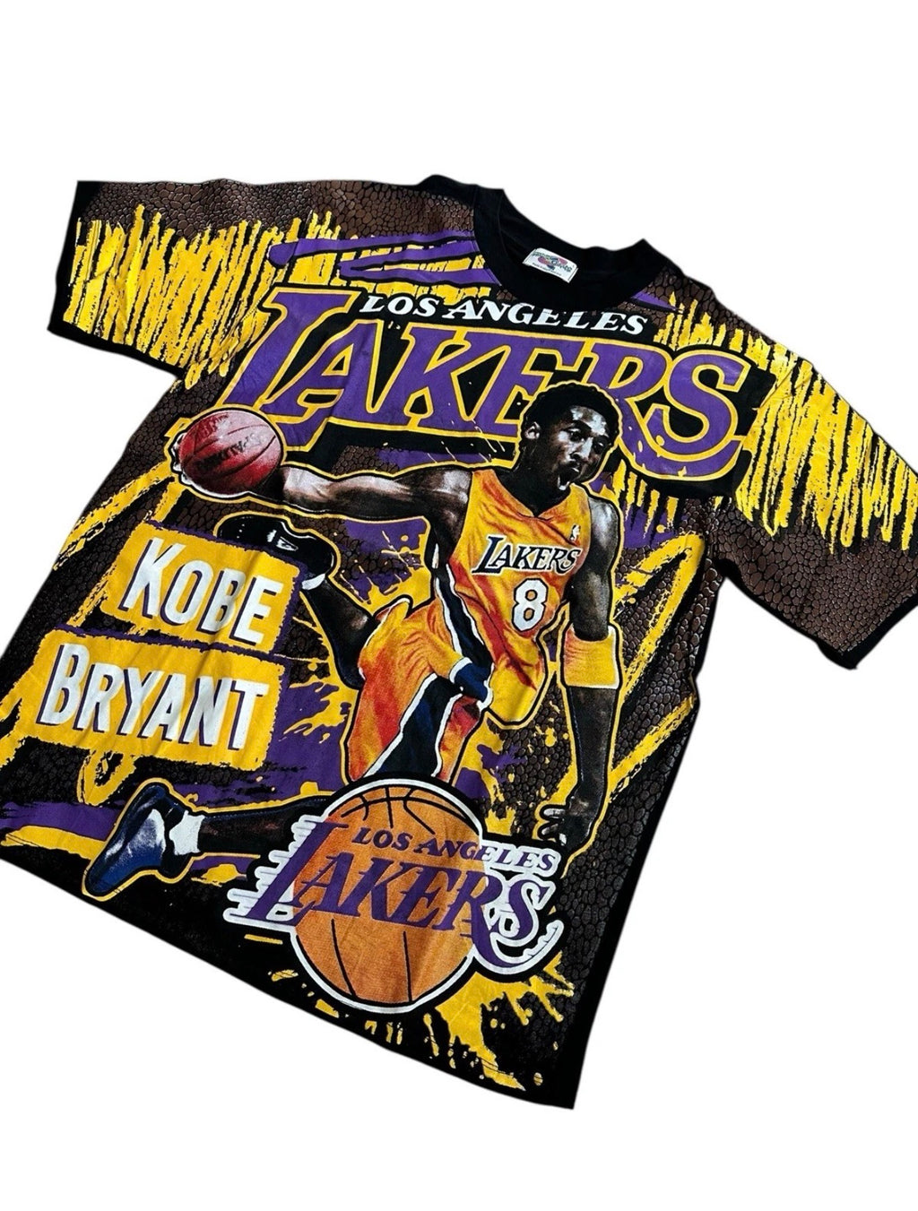 Kobe Bryant Los Angeles Lakers All-Over Print Tee – Size L