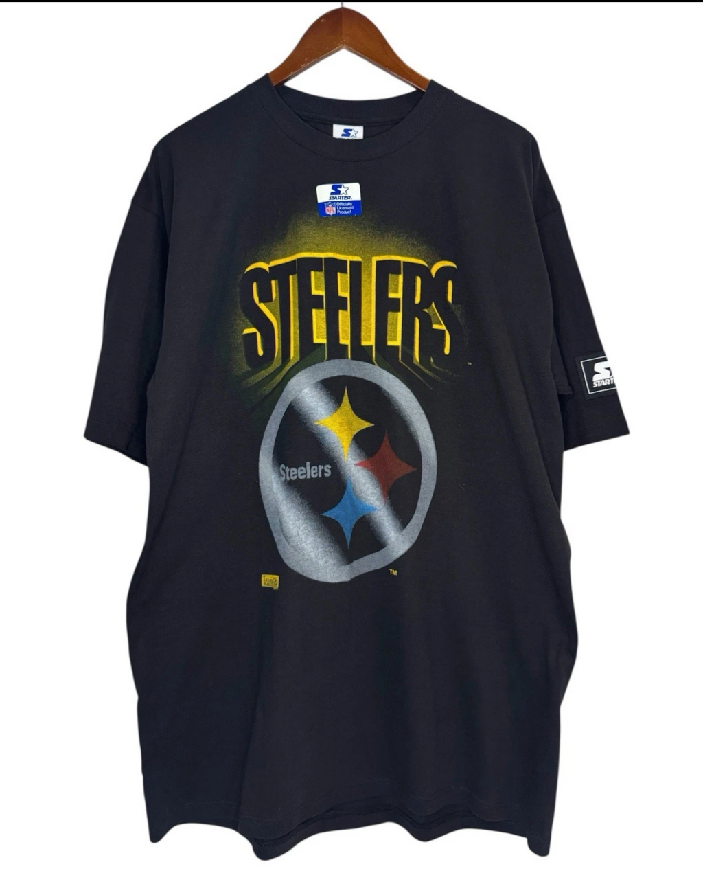 Pittsburgh Steelers Starter Oversized Graphic Tee — NWT