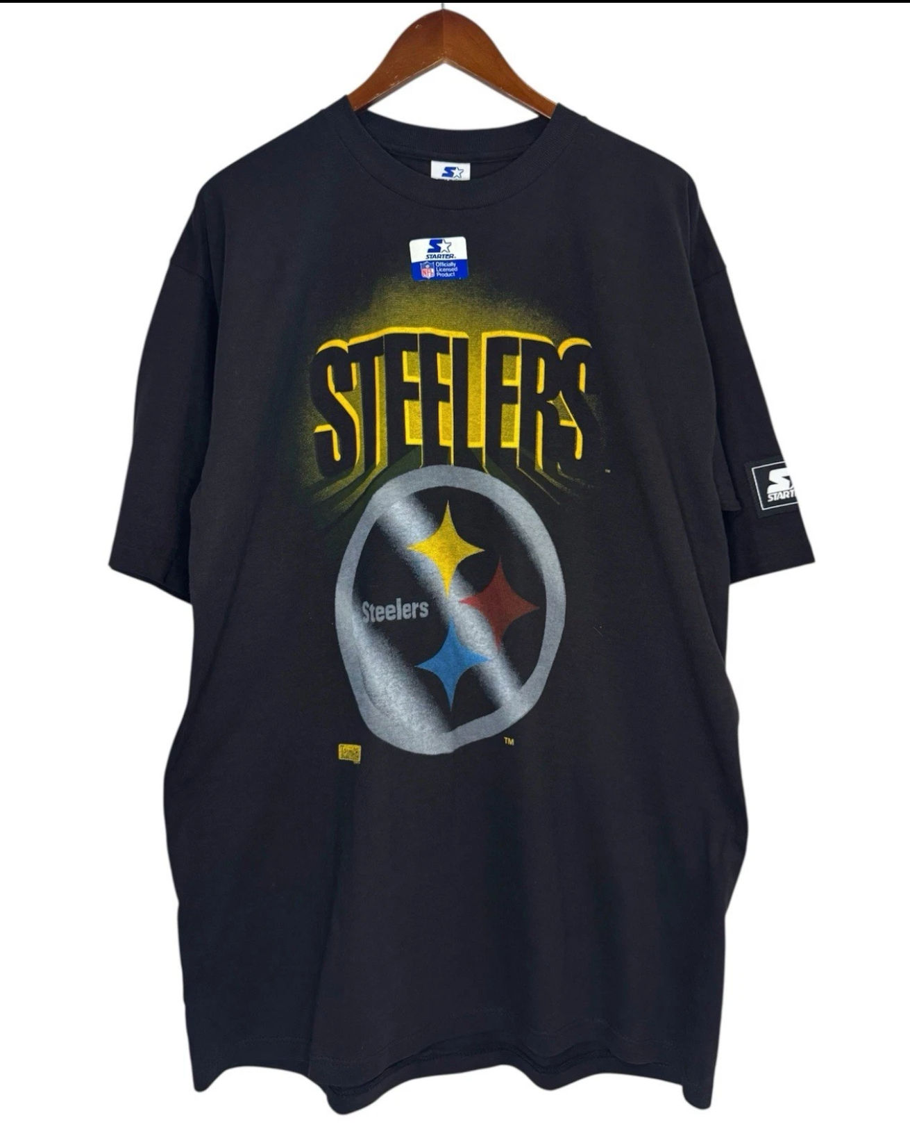 Pittsburgh Steelers Starter Oversized Graphic Tee — NWT