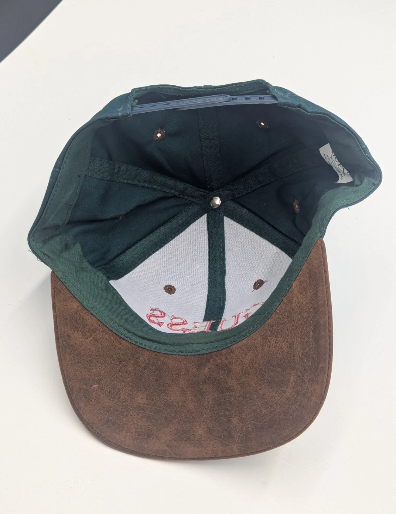 GUESS Watches Green & Brown Snapback Hat
