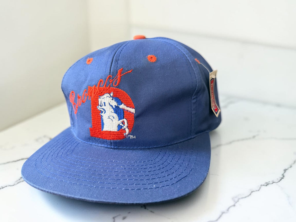 Vintage Denver Broncos Team NFL Snapback Hat – New With Tags