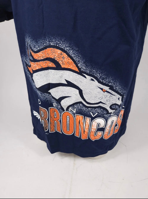 1997 Denver Broncos Team Hanes Graphic Tee — NWT