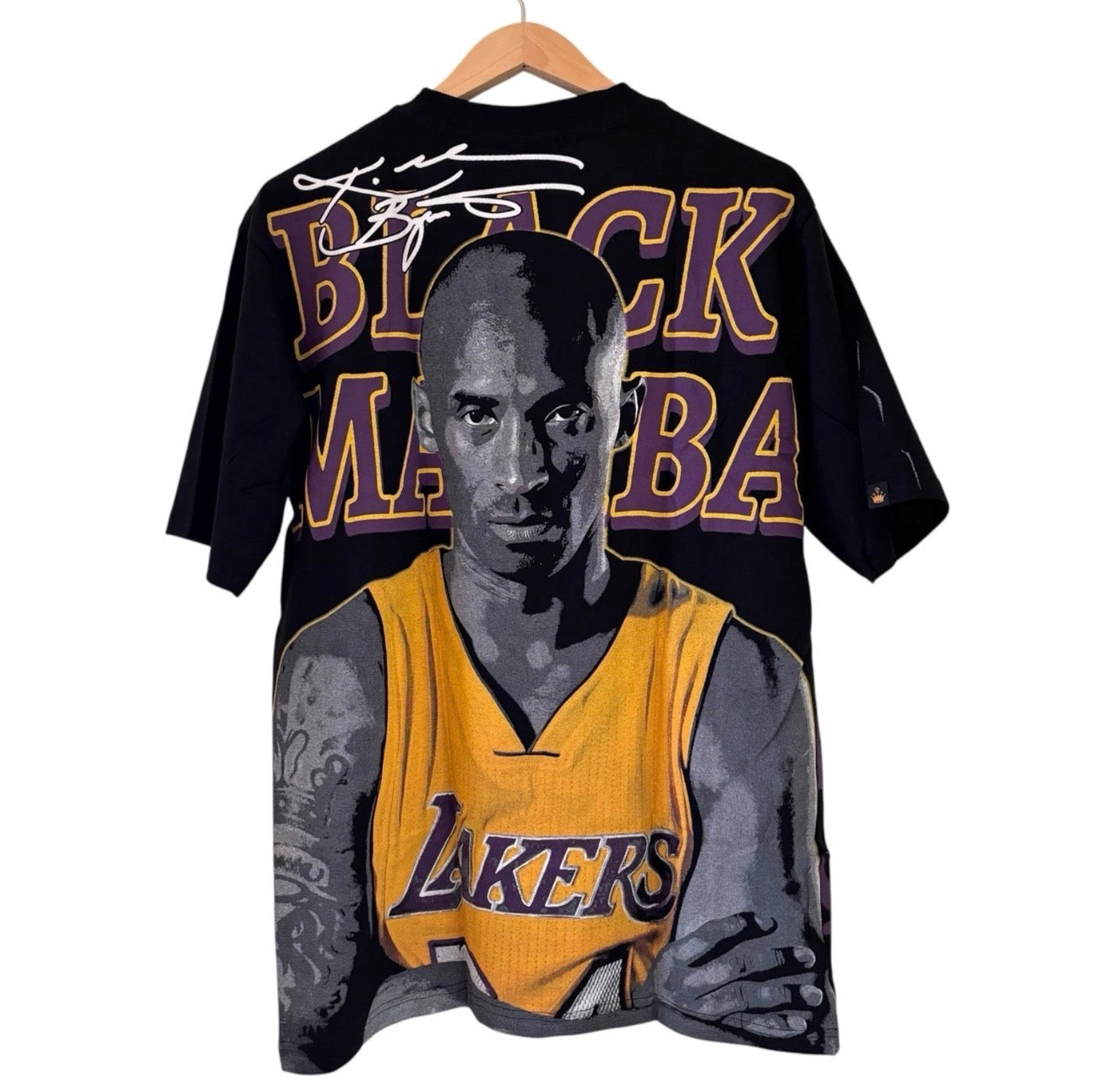 Kobe Bryant Black Mamba All-Over Print Tribute Tee