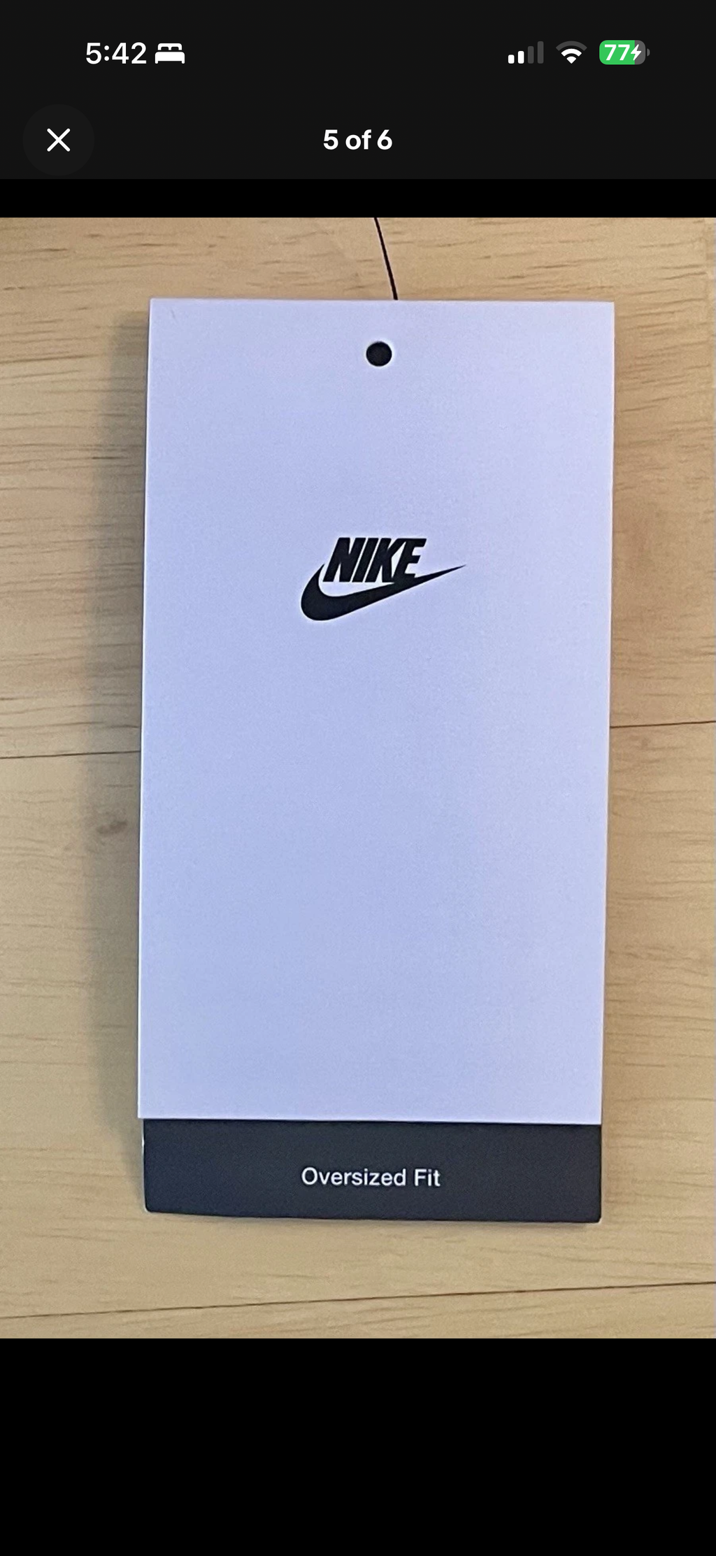 Nike Pegasus “Just Do It” Oversized Graphic Tee — NWT
