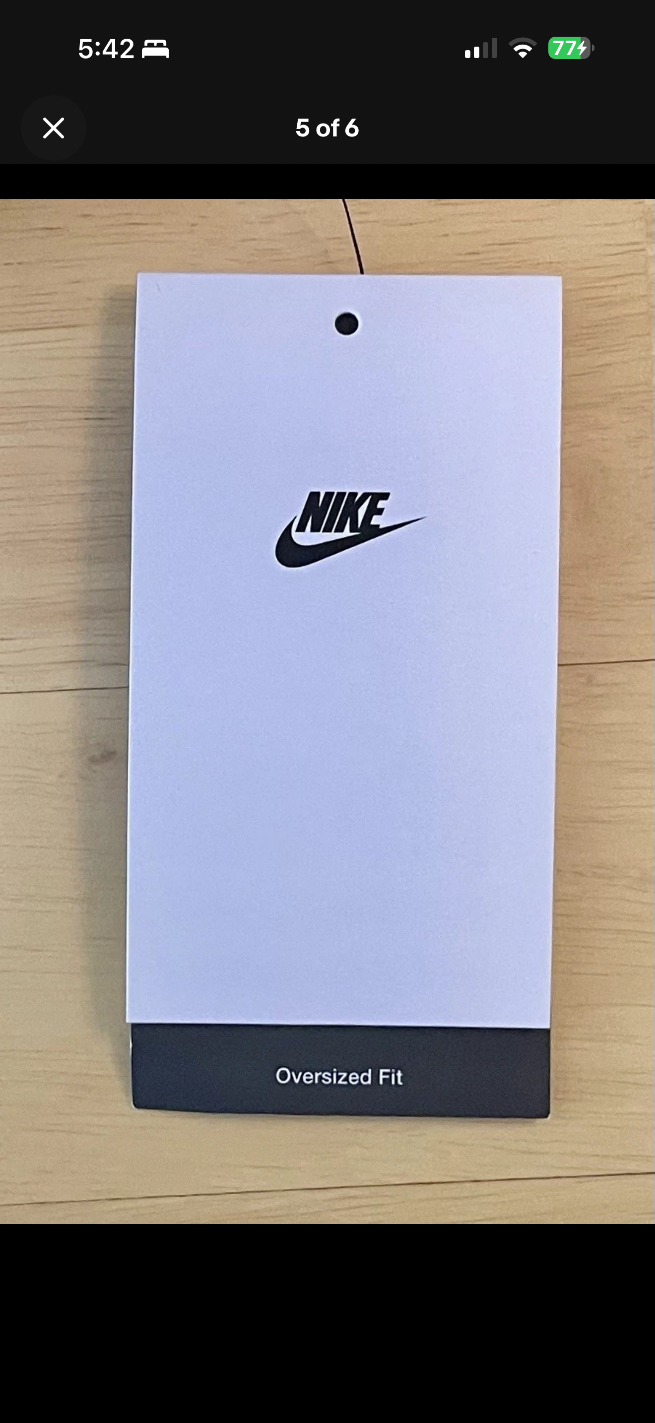 Nike Pegasus “Just Do It” Oversized Graphic Tee — NWT