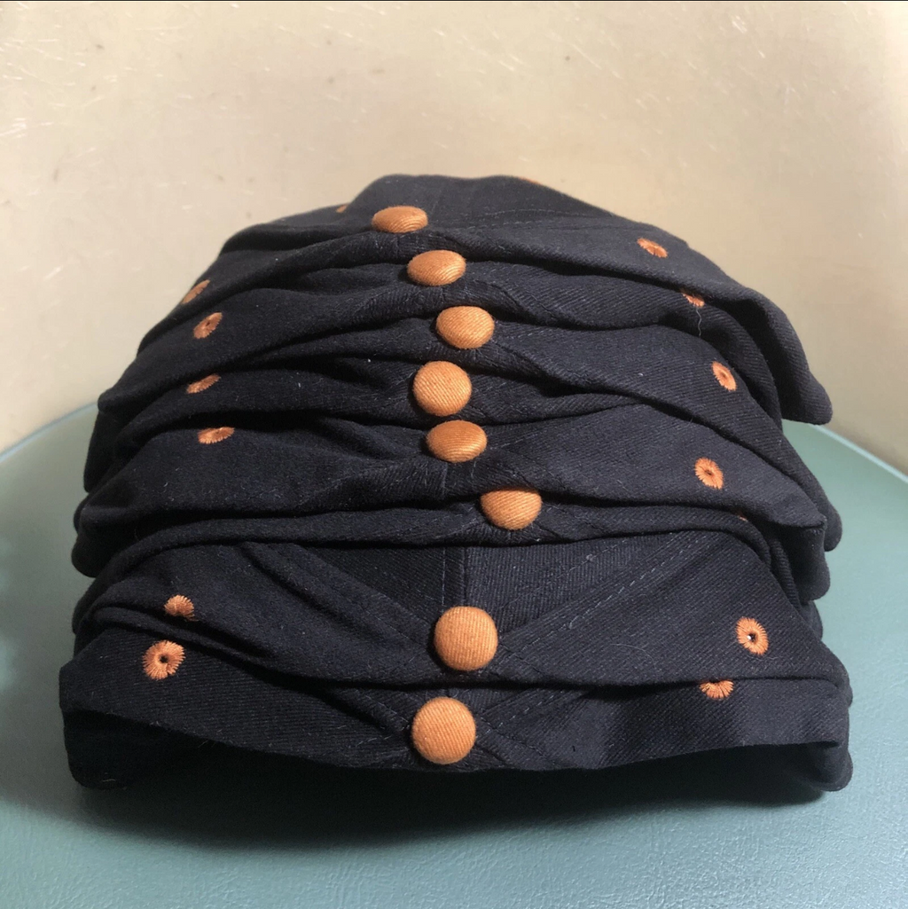 Washington Capitals Black & Tan Vintage-Style Snapback Hat