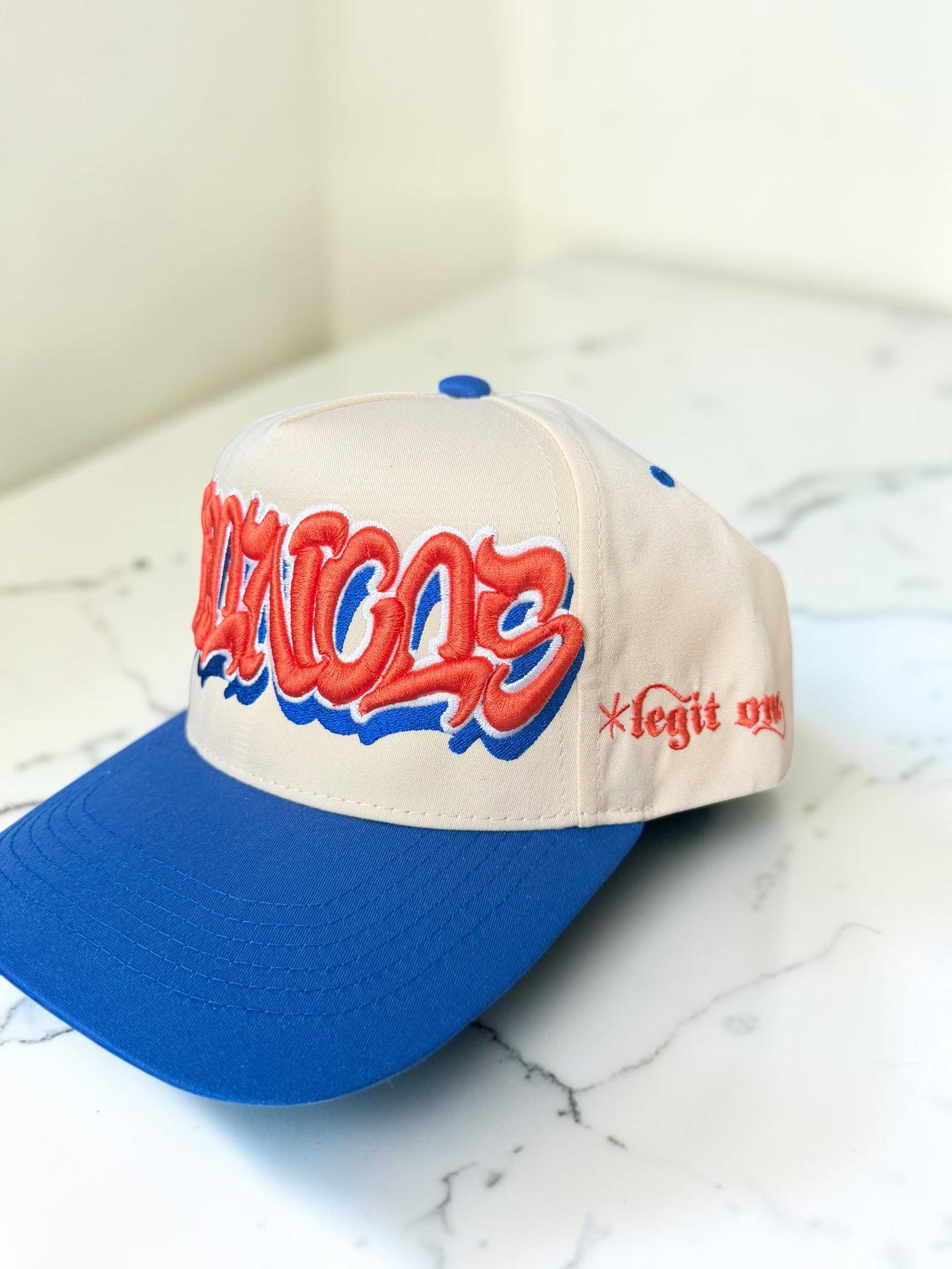 Denver Broncos “Broncos” Custom Snapback Hat — Multiple Colorways