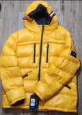 Tommy Hilfiger Hooded Puffer Jacket — Yellow — Men’s XL NWT