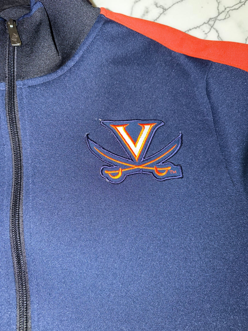 Nike Virginia Cavaliers Full-Zip Track Jacket — Unisex XL