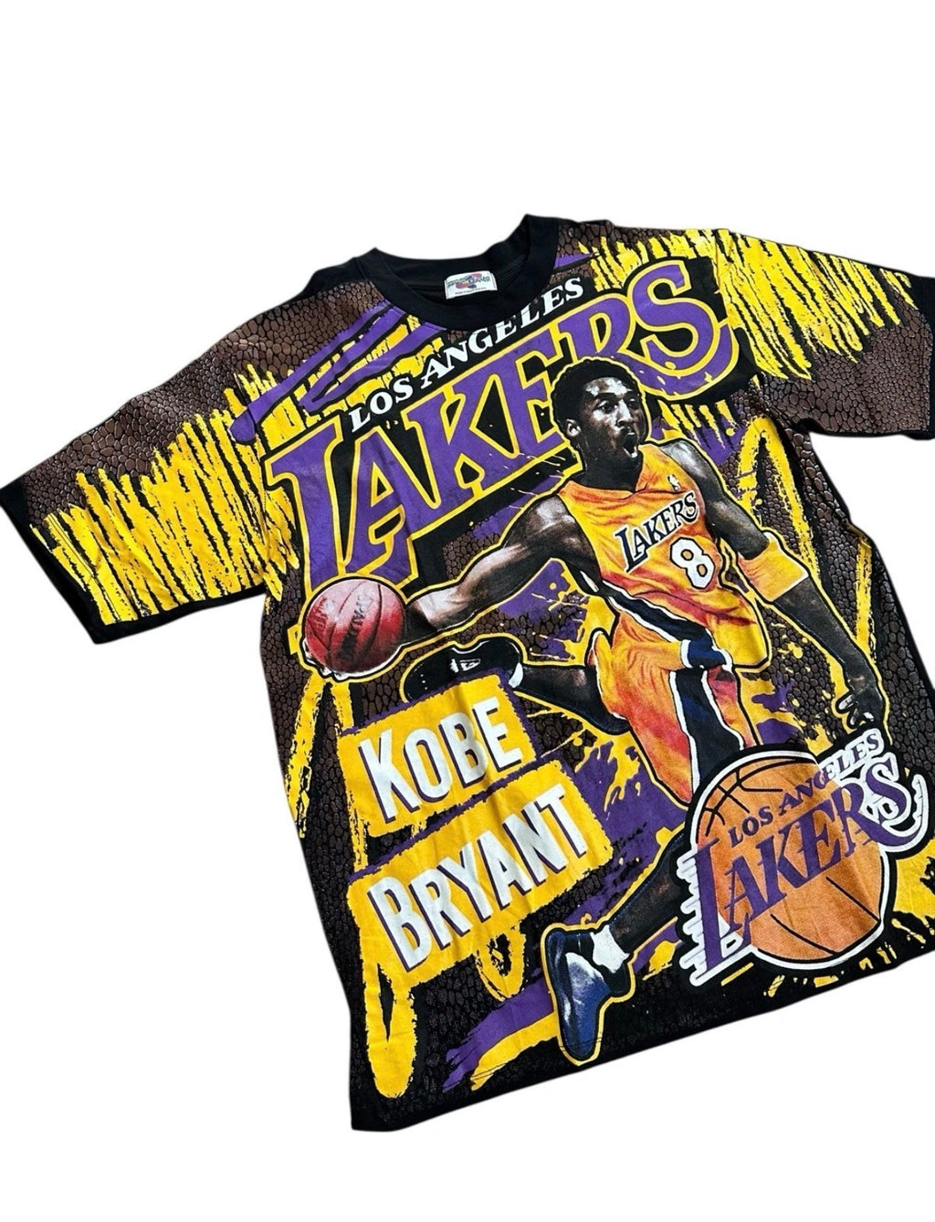 Kobe Bryant Los Angeles Lakers All-Over Print Tee – Size L