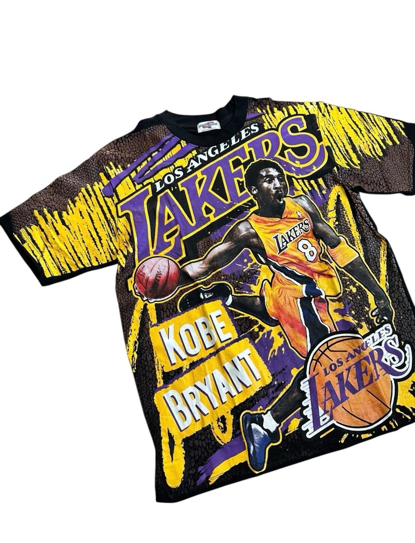 Kobe Bryant Los Angeles Lakers All-Over Print Tee – Size L