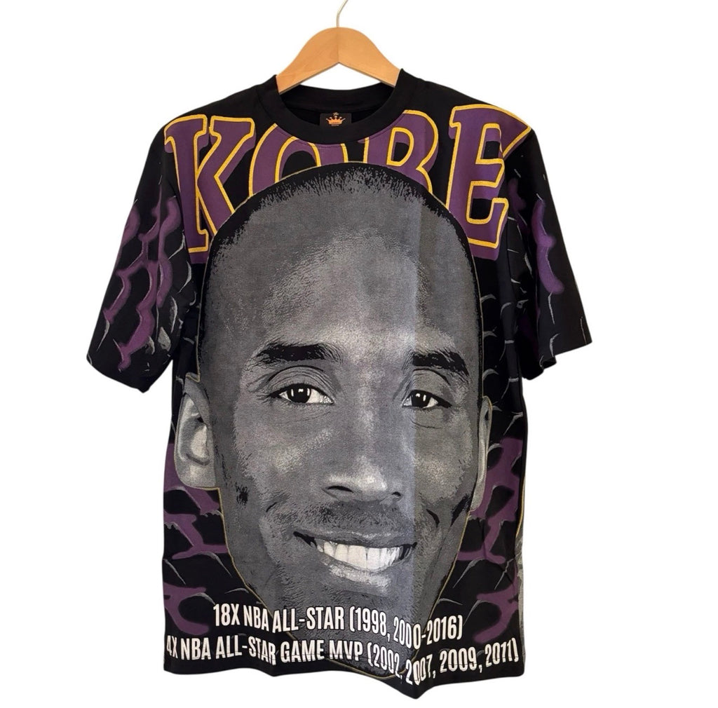 Kobe Bryant Black Mamba All-Over Print Tribute Tee