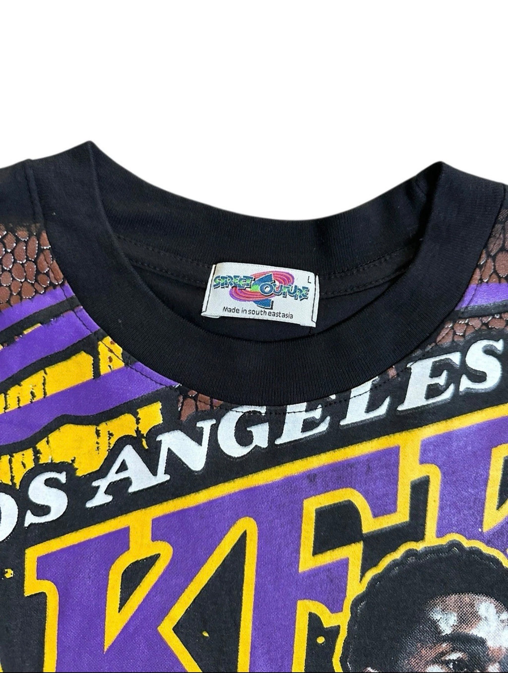 Kobe Bryant Los Angeles Lakers All-Over Print Tee – Size L