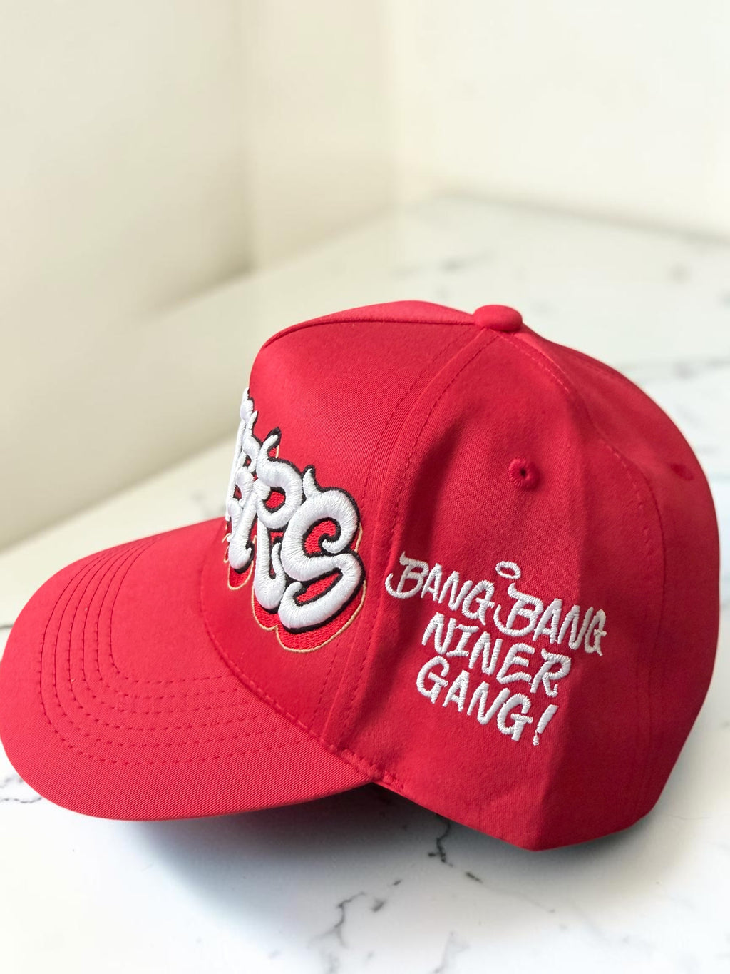 San Francisco 49ers “Bang Bang Niner Gang” Custom Snapback Hat