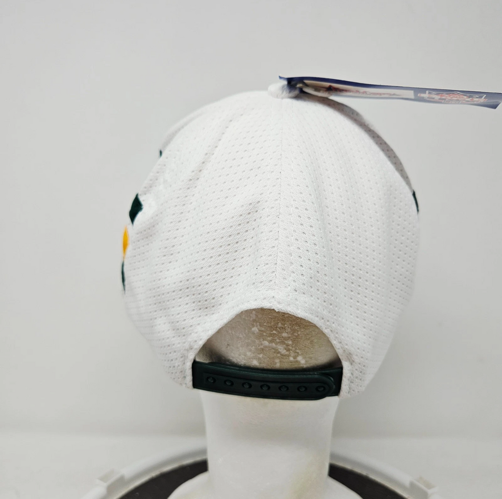 Green Bay Packers Drew Pearson White & Green Snapback Hat — NWT