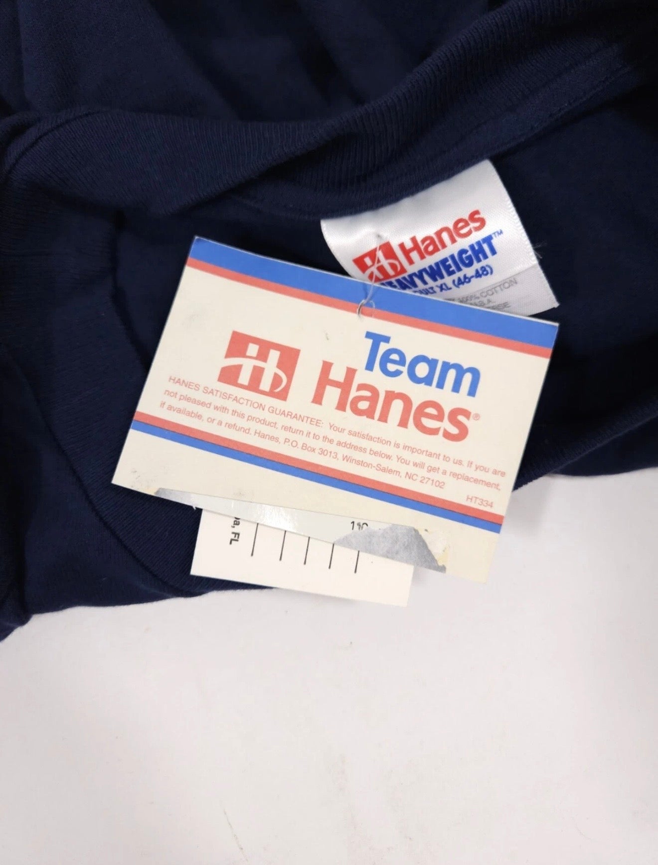 1997 Denver Broncos Team Hanes Graphic Tee — NWT